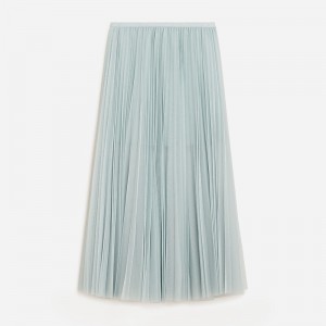 Ash Blue J.Crew Collection layered tulle skirt | J.Crew Factory | HLXJZ4819