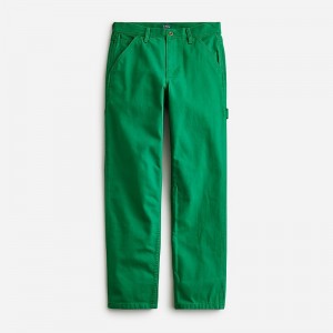 Billiard Green J.Crew Carpenter pant in cotton twill | J.Crew Factory | EBXDO8472