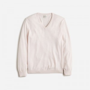 Bisque J.Crew Merino wool V-neck sweater | J.Crew Factory | WKRGA8237