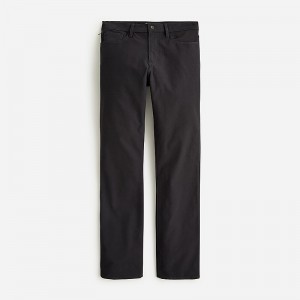 Black J.Crew 770™ straight-fit five-pocket midweight tech pant | J.Crew Factory | BMEFO2784