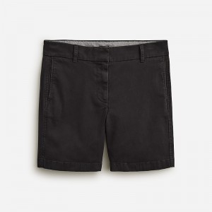 Black J.Crew 7" stretch chino short | J.Crew Factory | HAVCS9720