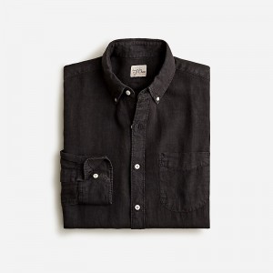 Black J.Crew Baird McNutt Irish linen shirt | J.Crew Factory | WVTYA9814