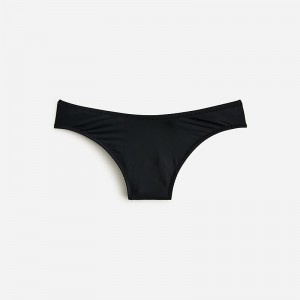 Black J.Crew Belted '90s high-leg bikini bottom | J.Crew Factory | ZHIPO7140