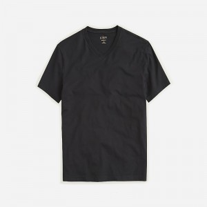 Black J.Crew Broken-in V-neck T-shirt | J.Crew Factory | LXCET3165