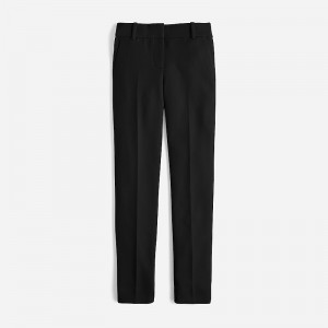 Black J.Crew Cameron slim cropped pant in four-season stretch | J.Crew Factory | GJWIF3152