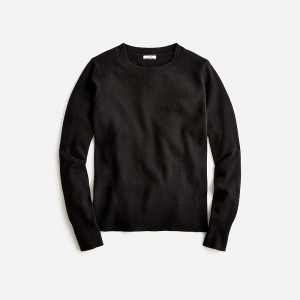 Black J.Crew Cashmere classic-fit crewneck sweater | J.Crew Factory | KSGQR8196