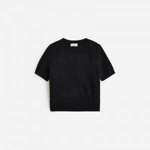 Black J.Crew Cashmere shrunken T-shirt | J.Crew Factory | OHZNJ1973