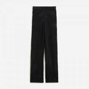 Black J.Crew Crochet beach pant | J.Crew Factory | RYXUP2941