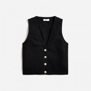 Black J.Crew Emilie sweater-vest | J.Crew Factory | EUWFT3605