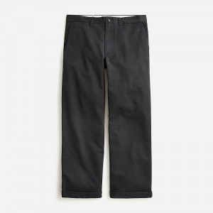 Black J.Crew Giant-fit chino pant | J.Crew Factory | UMKBL3186