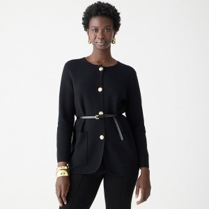 Black J.Crew Giselle sweater-blazer | J.Crew Factory | NHACD1463