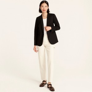 Black J.Crew Parke blazer in wool flannel | J.Crew Factory | YMWZC7135