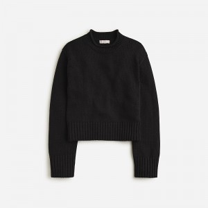 Black J.Crew Rollneck™ sweater | J.Crew Factory | XKLFZ2614