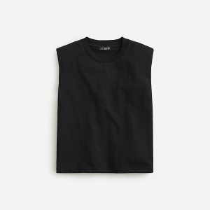 Black J.Crew Structured muscle T-shirt mariner cotton | J.Crew Factory | LWNPK4928