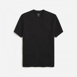 Black J.Crew Sueded cotton T-shirt | J.Crew Factory | MFVJP4697