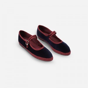 Blue J.Crew Flabelus Antonia Mary Janes | J.Crew Factory | AQMOF1925