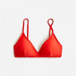 Bright Cerise J.Crew French bikini top | J.Crew Factory | XOSHN5932