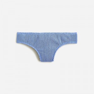 Bright Peri J.Crew Textured hipster full-coverage bikini bottom | J.Crew Factory | LRQMY1673