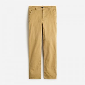 Brown J.Crew Kate straight-leg pant in chino | J.Crew Factory | ZJDTQ3074