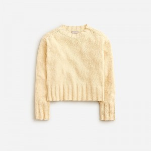 Buff Clay J.Crew Relaxed crewneck beach sweater | J.Crew Factory | WPQCK4762