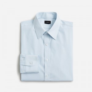 Carlos White Blue J.Crew Bowery wrinkle-free dress shirt with point collar | J.Crew Factory | DMWZB2683