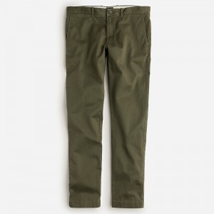 Catskill Green J.Crew 484 Slim-fit stretch chino pant | J.Crew Factory | NVIWL3218