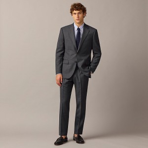 Charcoal J.Crew Crosby Classic-fit suit jacket in Italian stretch worsted wool blend | J.Crew Factory | NUCAZ5068