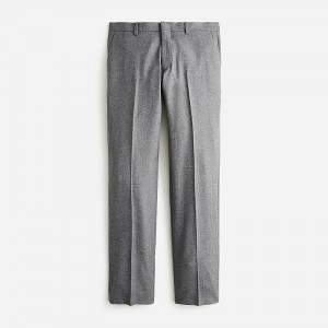 Charcoal J.Crew Ludlow Slim-fit suit pant in English cotton-wool blend | J.Crew Factory | OHCWB8352