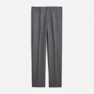 Classic Grey J.Crew Bowery dress pant in wool blend | J.Crew Factory | IJCNF1394