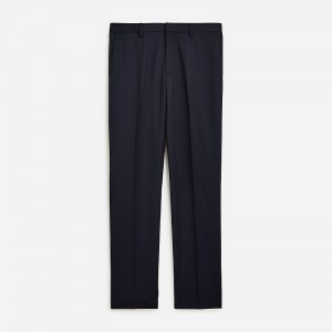 Classic Navy J.Crew Bowery dress pant in wool blend | J.Crew Factory | GZNEF1340