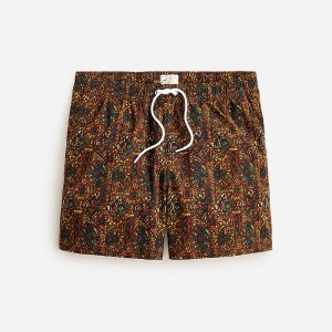 Cypriot Medalions Brow J.Crew 5" stretch swim trunk with ECONYL® nylon | J.Crew Factory | EXVWH5978