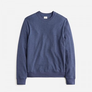 Darkest Indigo Single D J.Crew Long-sleeve textured sweater-tee | J.Crew Factory | MAZLH8573