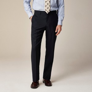 Deep Navy J.Crew Kenmare Relaxed-fit suit pant in Italian wool | J.Crew Factory | OJKXD2907