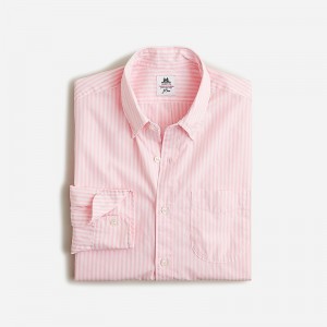 Downing Stripe Tuberose J.Crew Thomas Mason® for J.Crew washed poplin shirt | J.Crew Factory | HQSVG3715