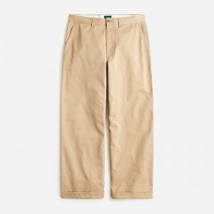 Dusty Khaki J.Crew Giant-fit chino pant | J.Crew Factory | YVFKR7865