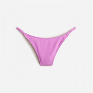 Early Purple J.Crew 90s no-tie string bikini bottom | J.Crew Factory | ZRTVE7052