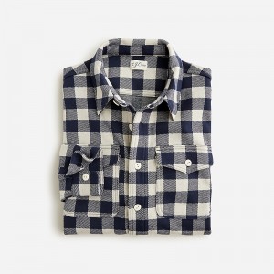 Embry Stone Navy J.Crew Seaboard soft-knit shirt | J.Crew Factory | TGQPS5710