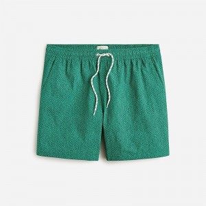 Escher Geo Grafitti Gre J.Crew 6" stretch swim trunk with ECONYL® nylon | J.Crew Factory | RCAOD6849