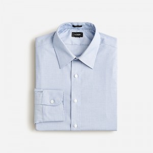 Fairweather Blue J.Crew Bowery wrinkle-free dress shirt with point collar | J.Crew Factory | PROBC6134