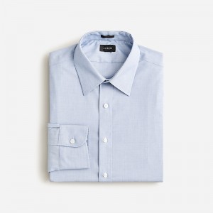 Fairweather Blue J.Crew Bowery wrinkle-free dress shirt with point collar | J.Crew Factory | YRXQU5096