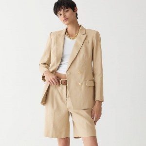 Flax J.Crew Greta blazer in stretch linen blend | J.Crew Factory | DKUFN3198