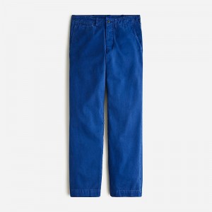 French Worker Blue J.Crew Wallace & Barnes selvedge officer chino pant | J.Crew Factory | QYUPI2403