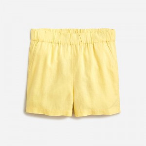 Fresh Lemon J.Crew Tropez short in striped linen | J.Crew Factory | CWUTZ1362