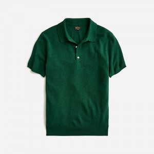 Garland J.Crew Short-sleeve cashmere sweater-polo | J.Crew Factory | JYUSH3208