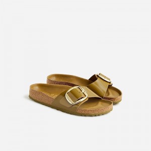 Green J.Crew Birkenstock® Madrid big-buckle sandals | J.Crew Factory | UGIWB8097