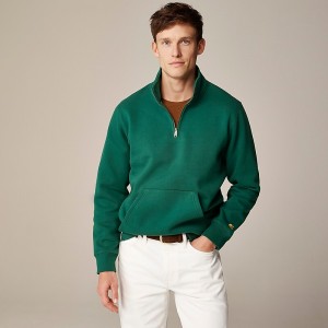 Green J.Crew Carhartt® Work in Progress Chase quarter-zip sweatshirt | J.Crew Factory | WURAZ0798