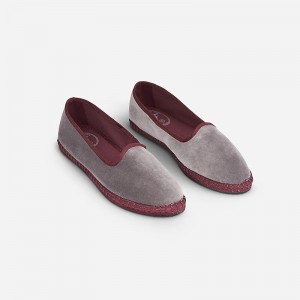 Grey J.Crew Flabelus Agatha slippers | J.Crew Factory | IZUOD2587