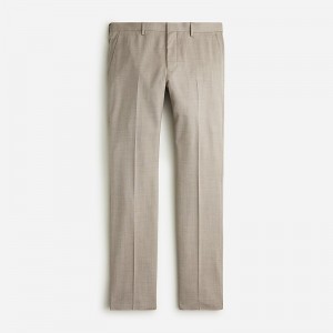 Heather Beige J.Crew Ludlow Slim-fit suit pant in Italian wool | J.Crew Factory | SLWOV6105