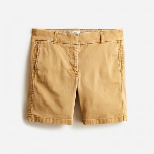 Honey Brown J.Crew 7" stretch chino short | J.Crew Factory | QWUTR9257