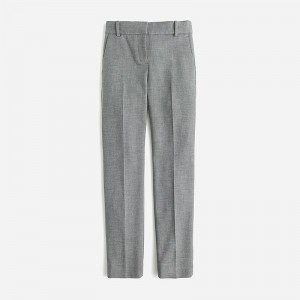 Hthr Graphite J.Crew Cameron slim cropped pant in four-season stretch | J.Crew Factory | FYUCO2816